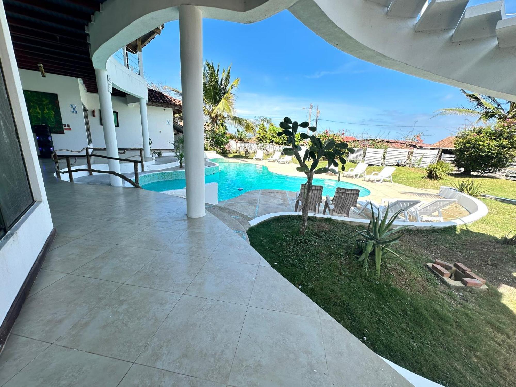 El Cedro  Hotel La Luna Playa El Uverito Las Tablas المظهر الخارجي الصورة